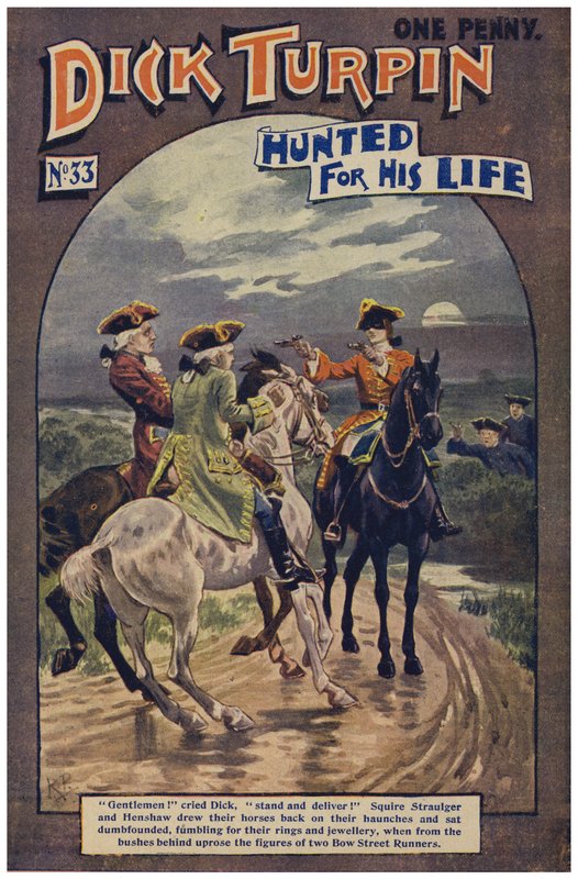 Dick Turpin (kolor lito) autorstwa Robert Prowse Jnr