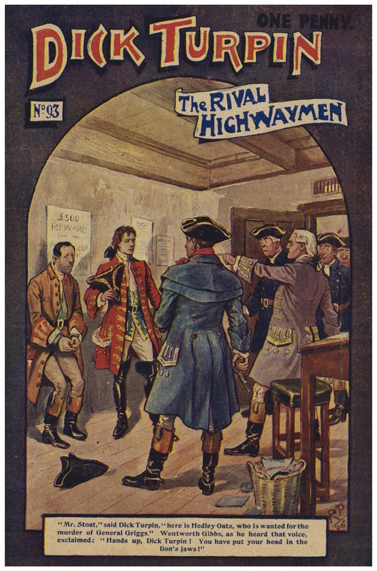 Dick Turpin (kolor lito) autorstwa Robert Prowse Jnr