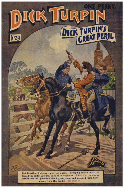 Dick Turpin (kolor lito) autorstwa Robert Prowse Jnr