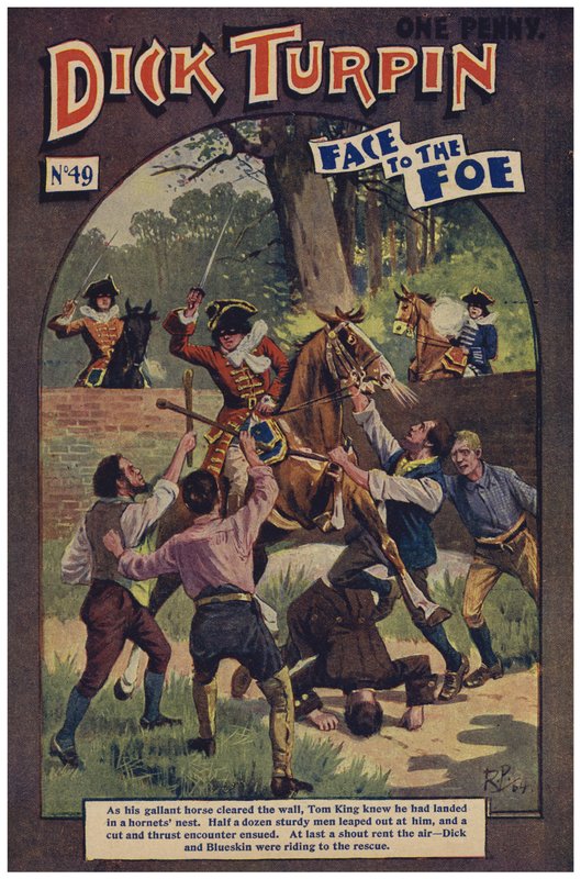Dick Turpin (kolor lito) autorstwa Robert Prowse Jnr