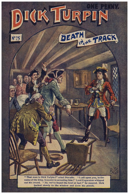 Dick Turpin (kolor lito) autorstwa Robert Prowse Jnr