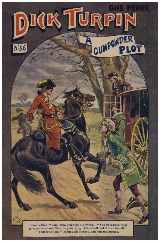 Dick Turpin (kolor lito) autorstwa Robert Prowse Jnr
