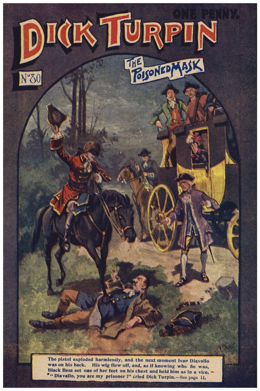 Dick Turpin (kolor lito) autorstwa Robert Prowse Jnr