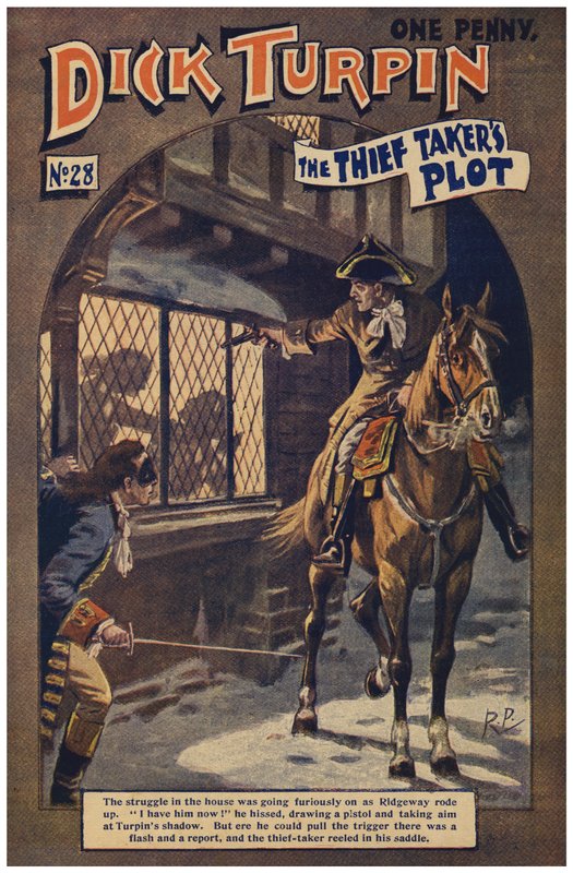 Dick Turpin (kolor lito) autorstwa Robert Prowse Jnr