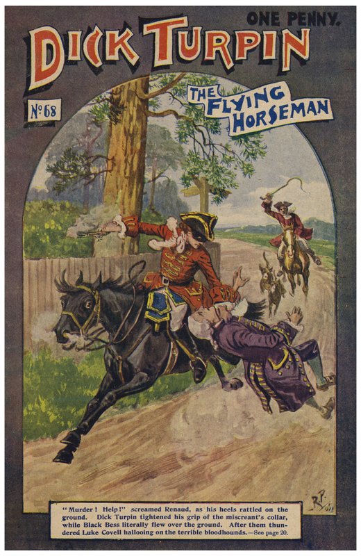 Dick Turpin (kolor lito) autorstwa Robert Prowse Jnr