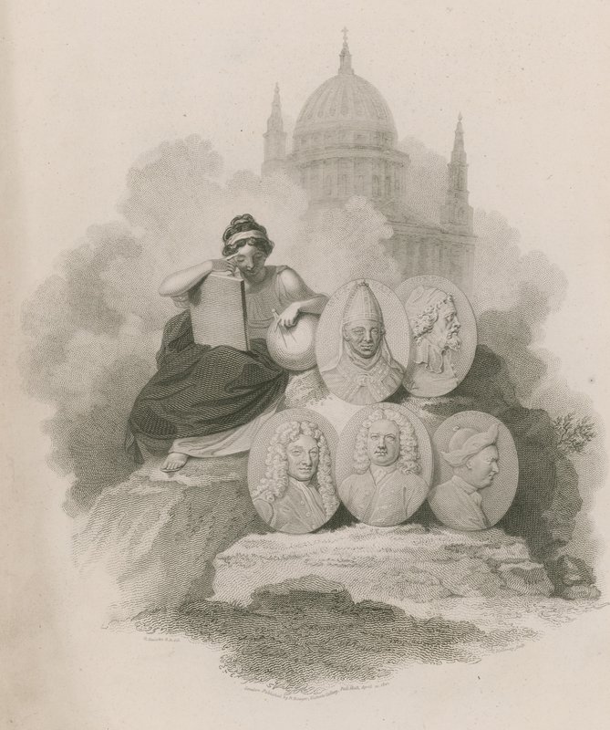 Sylwetka kopuły św. Pawła autorstwa Robert Smirke
