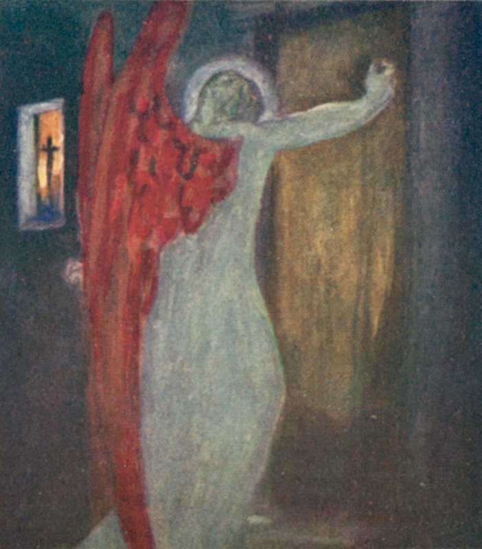 Ilustracja do Snu Geroncjusza autorstwa kardynała Newmana autorstwa Robert Traill Rose