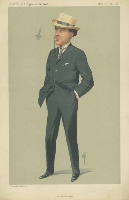 Pan Laurence Irving autorstwa Robert Wallace Hester