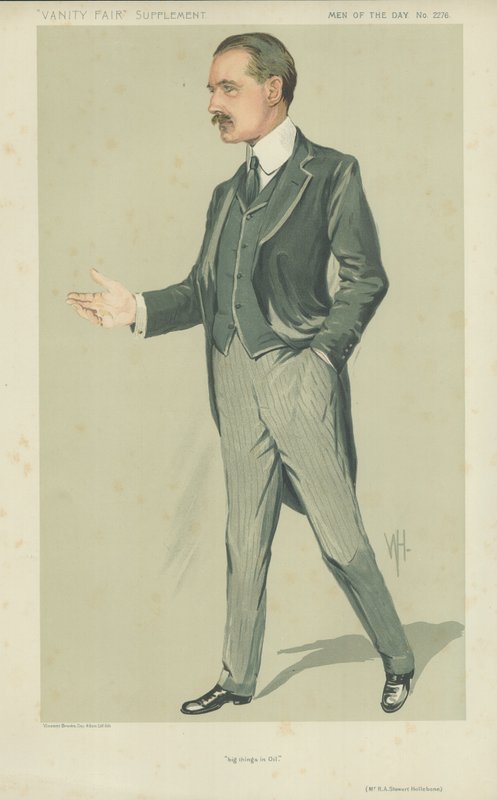 Pan R A Stewart Hollebone autorstwa Robert Wallace Hester