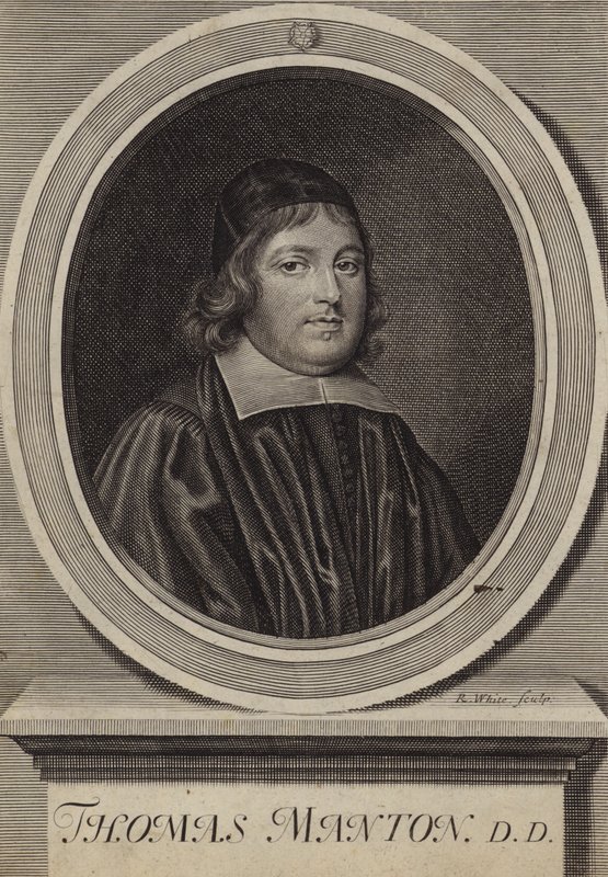 Thomas Manton, angielski duchowny purytański (grafika) autorstwa Robert White