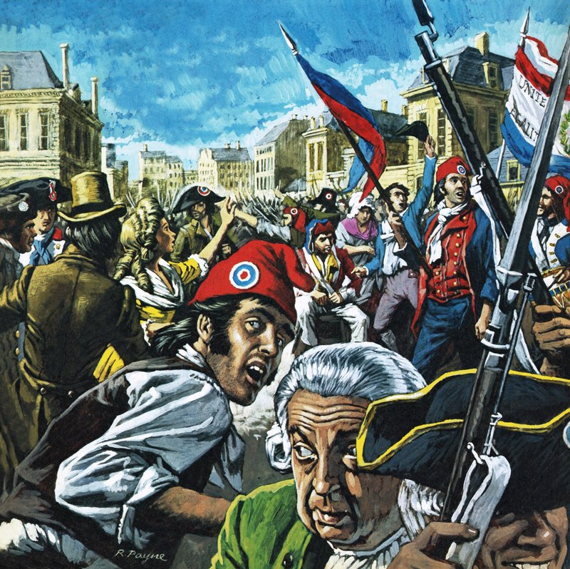 Rewolucja francuska autorstwa Roger Payne