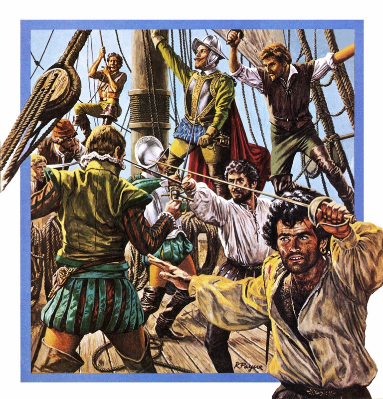 Sir Francis Drake autorstwa Roger Payne