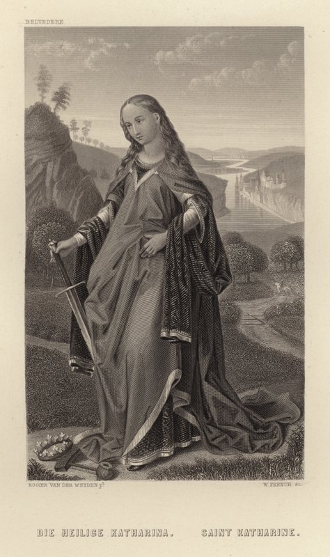 Święta Katarzyna autorstwa Rogier van der Weyden