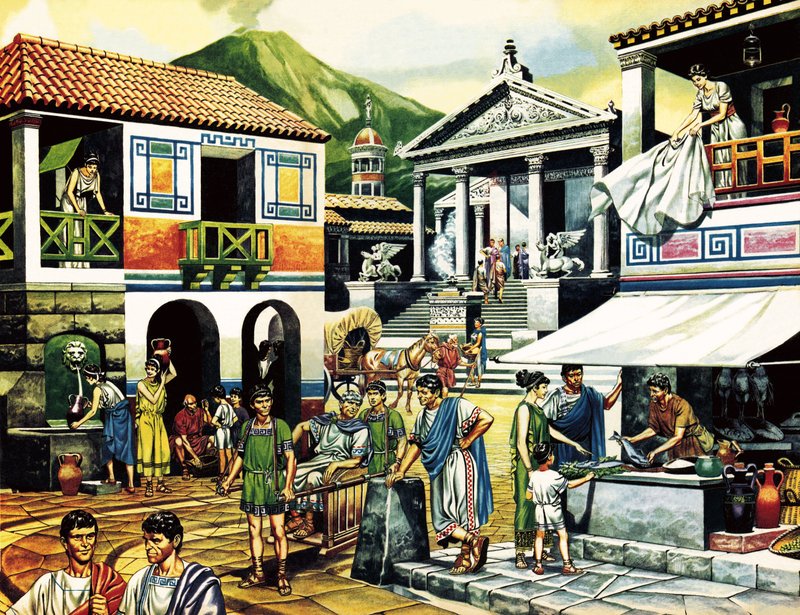 Pompei autorstwa Ron Embleton