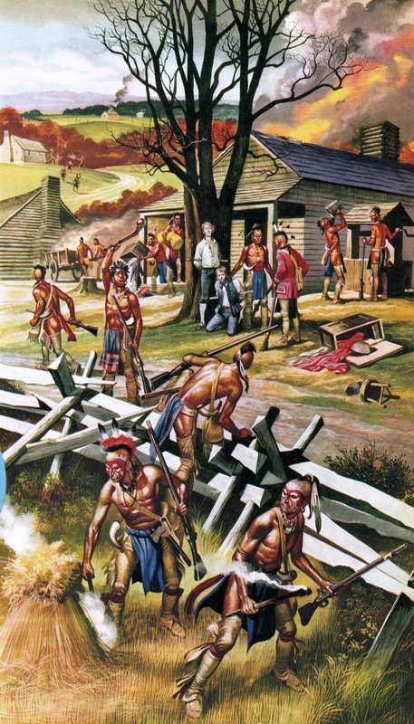 When the Red Man Rode: Irokezi autorstwa Ron Embleton