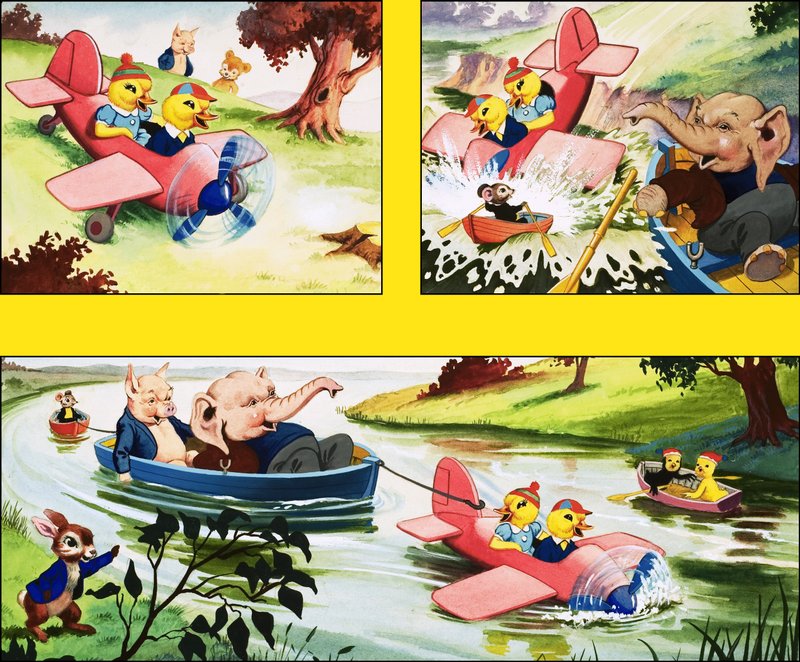 Dicky i Dolly autorstwa Ron Nielsen