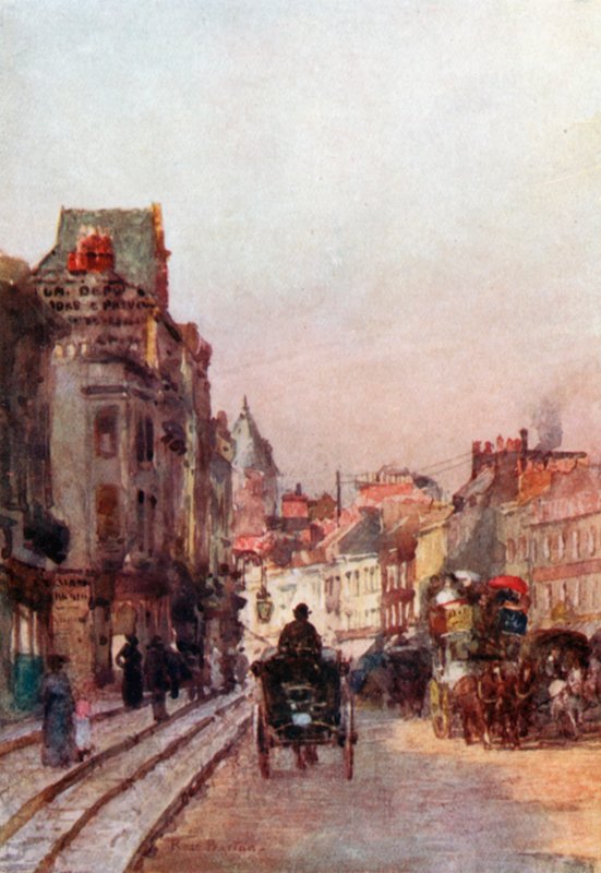 Brompton Road, patrząc na wschód autorstwa Rose Maynard Barton