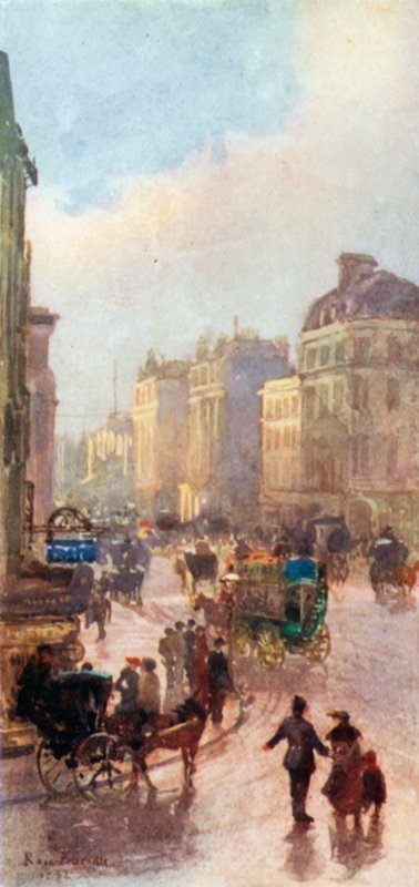 Oxford Street od strony rogu Bond Street autorstwa Rose Maynard Barton