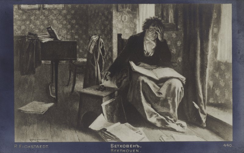 Beethoven autorstwa Rudolf Eichstaedt