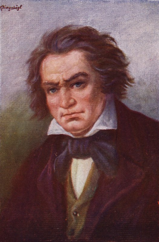 Beethoven (kolor lito) autorstwa Rudolf Klingsbogl