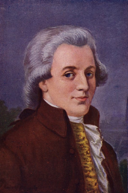 Mozart (kolor lito) autorstwa Rudolf Klingsbogl