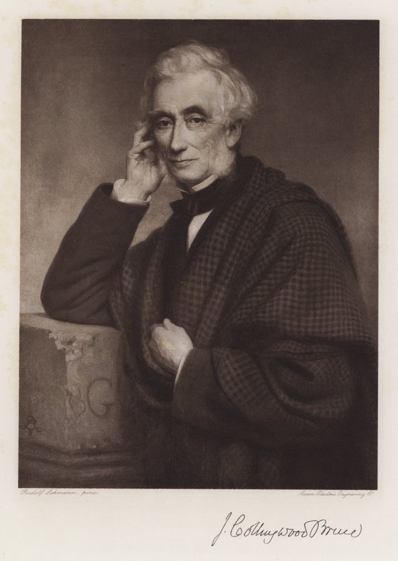 John Collingwood Bruce (lito) autorstwa Rudolf Lehmann