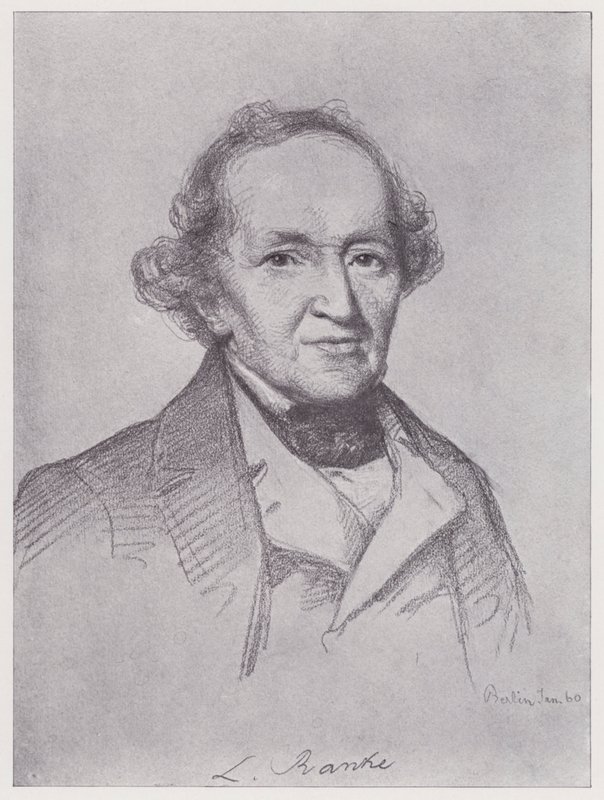Leopold Von Ranke (lito) autorstwa Rudolf Lehmann