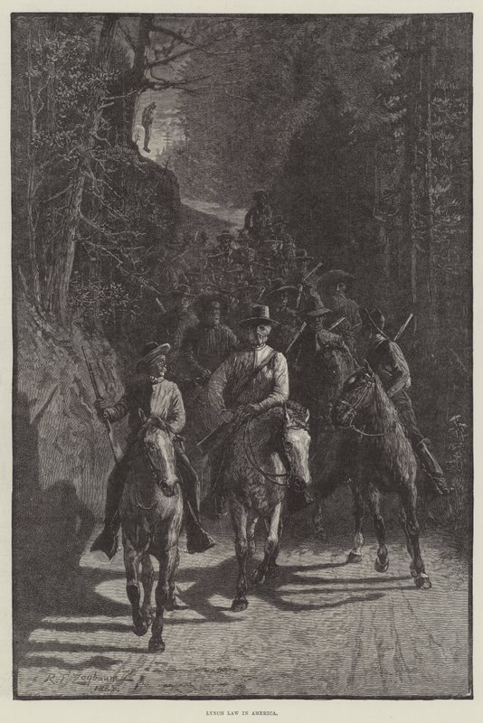 Prawo Lyncha w Ameryce autorstwa Rufus Fairchild Zogbaum