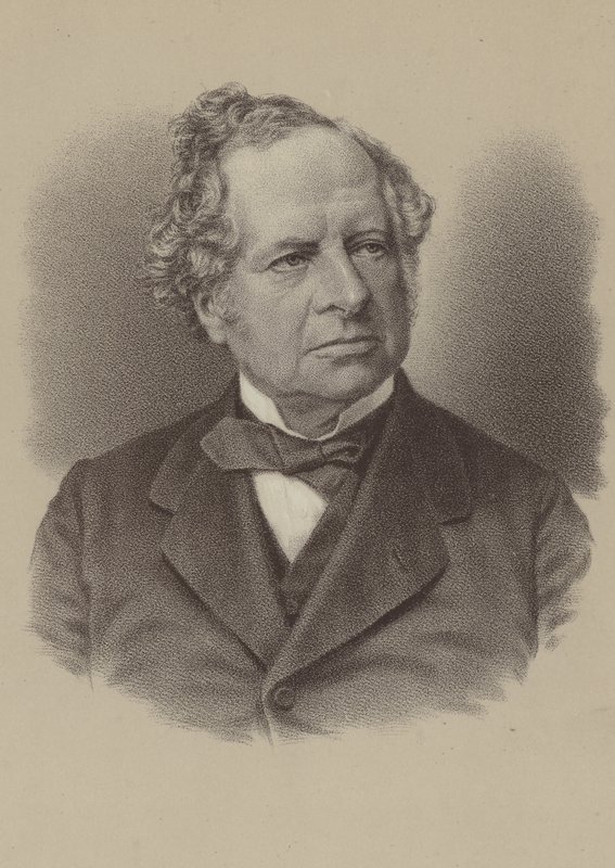 Granville George Leveson-Gower, 2. hrabia Granville, brytyjski liberalny mąż stanu autorstwa Russian Photographer