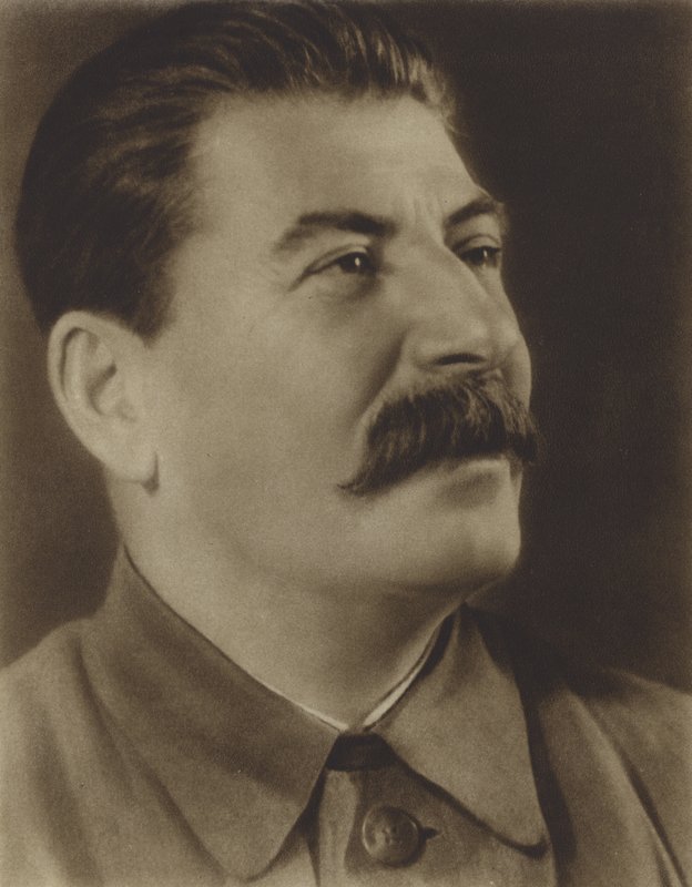 Józef Stalin, przywódca sowiecki autorstwa Russian Photographer