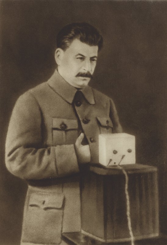 Józef Stalin, przywódca sowiecki autorstwa Russian Photographer