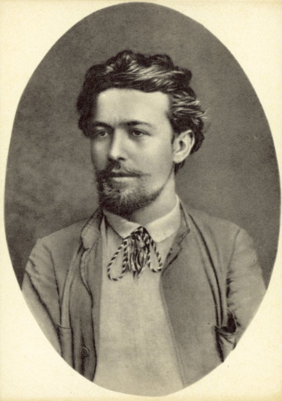 Anton Czechow, rosyjski dramaturg, Teodozja, Krym autorstwa Russian Photographer