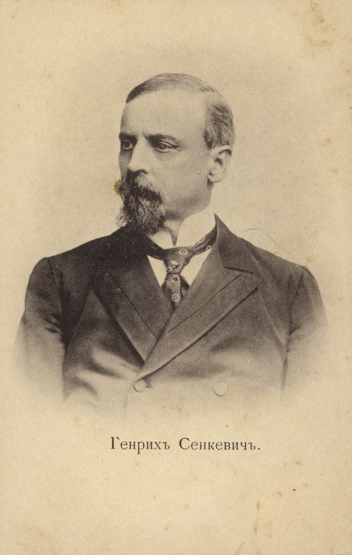 Henryk Sienkiewicz, polski dziennikarz i powieściopisarz autorstwa Russian Photographer