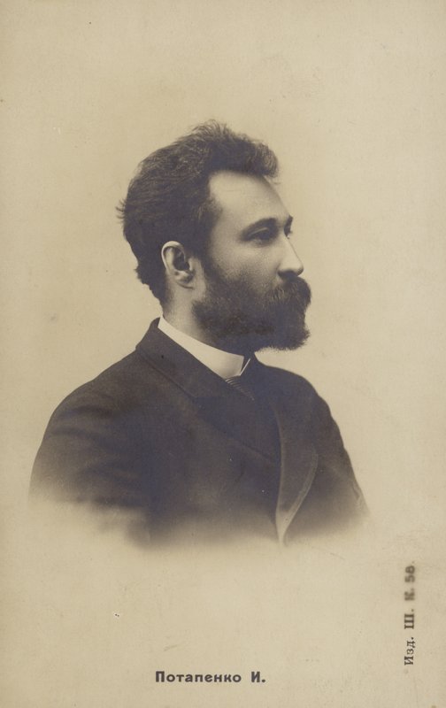 Ignaty Potapenko (1856-1929), rosyjski pisarz i dramaturg autorstwa Russian Photographer
