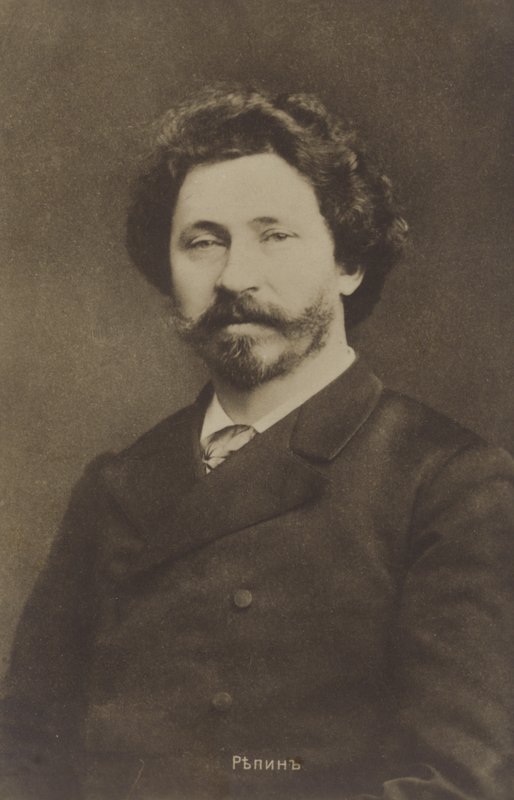 Ilya Repin, rosyjski artysta autorstwa Russian Photographer