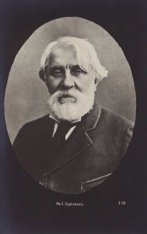 Iwan Turgieniew (1818-1883), rosyjski powieściopisarz, autor opowiadań i dramaturg autorstwa Russian Photographer