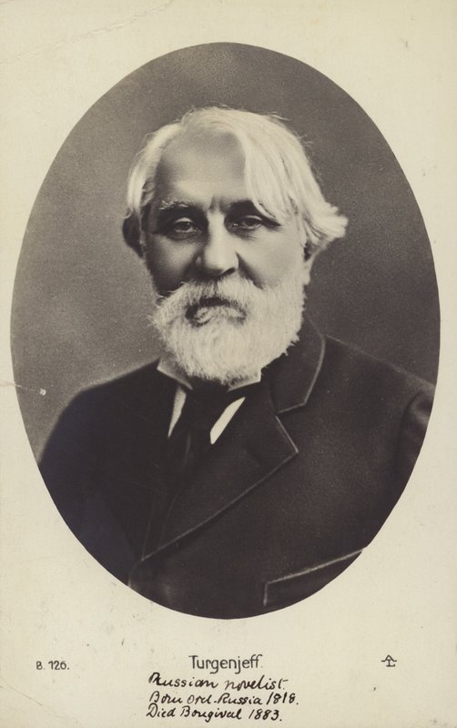 Iwan Turgieniew (1818-1883), rosyjski powieściopisarz, autor opowiadań i dramaturg autorstwa Russian Photographer
