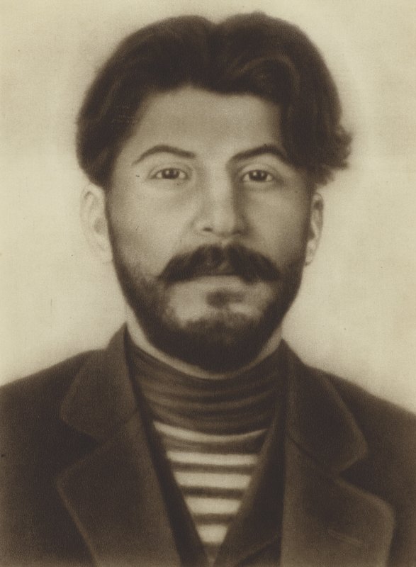 Józef Stalin, sowiecki przywódca, jako młody człowiek autorstwa Russian Photographer