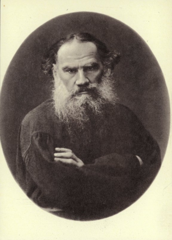L N Tołstoj, Moskwa autorstwa Russian Photographer