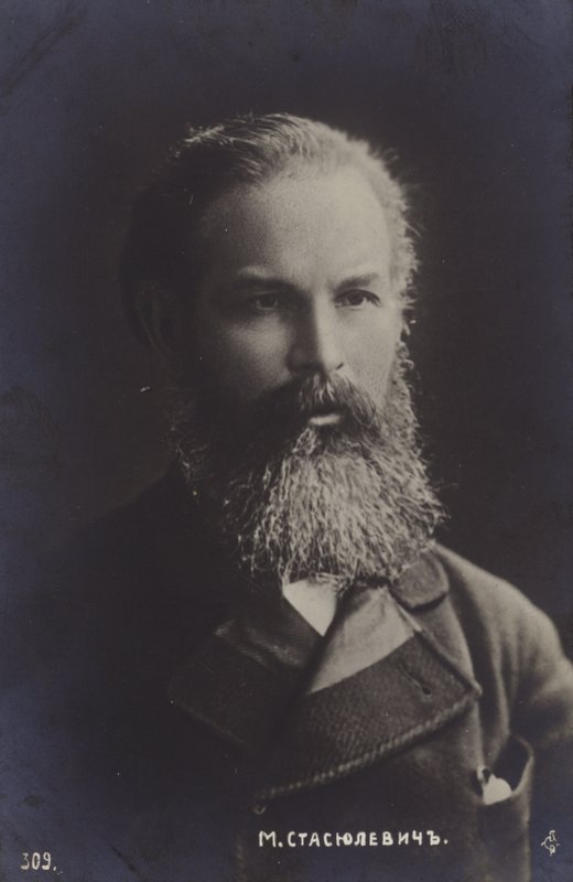 Michaił Stasiulewicz, pisarz rosyjski autorstwa Russian Photographer