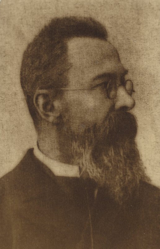 Portret Nikołaja Rimskiego-Korsakowa autorstwa Russian Photographer
