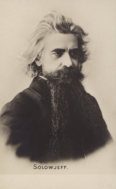 Władimir Sołowjow, rosyjski filozof i poeta autorstwa Russian Photographer