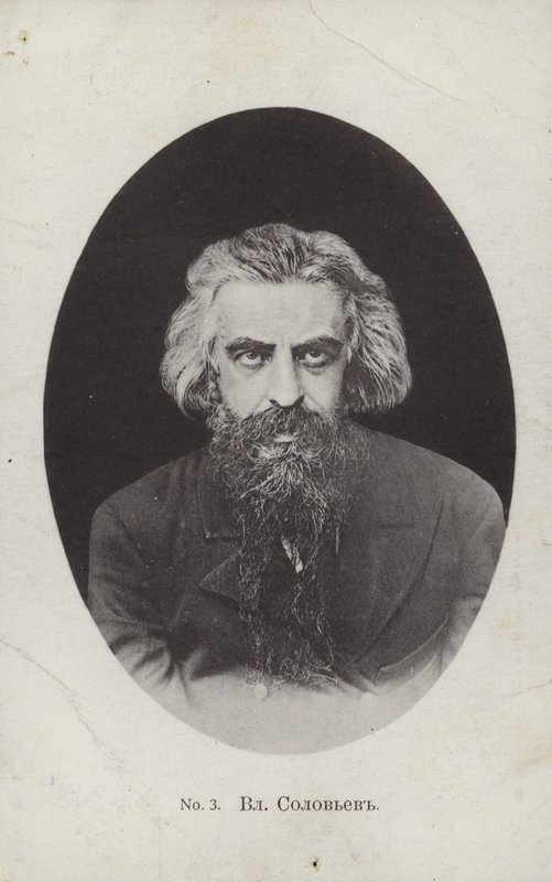 Władimir Sołowjow, rosyjski filozof i poeta autorstwa Russian Photographer
