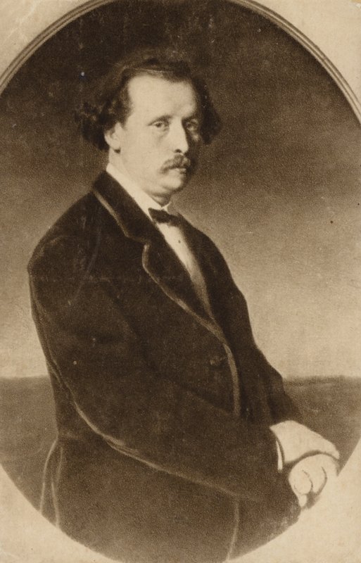 Portret Antona Rubinsteina autorstwa Russian School