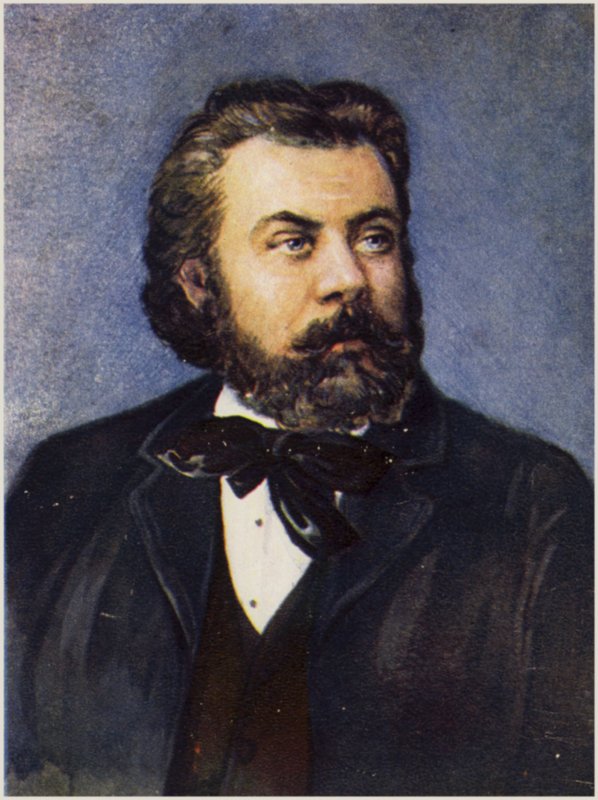 Portret Modesta Musorgskiego autorstwa Russian School