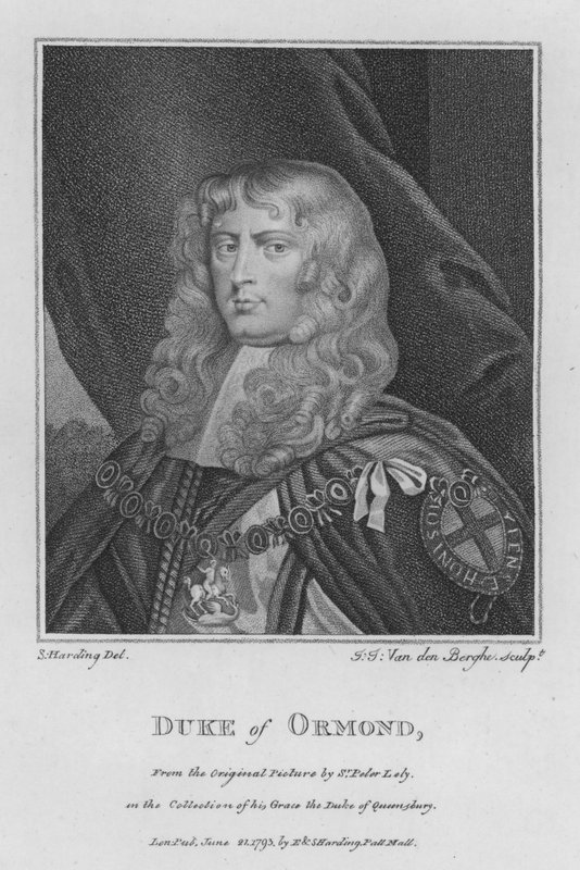 Książę Ormondu (grawerowanie) autorstwa S. (after) Harding