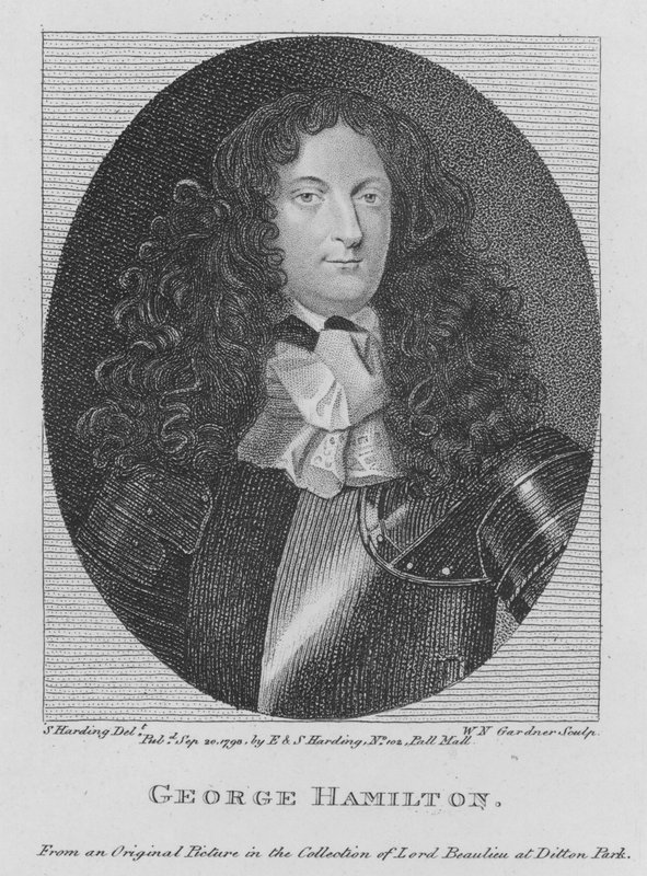 George Hamilton (grawerowanie) autorstwa S. (after) Harding