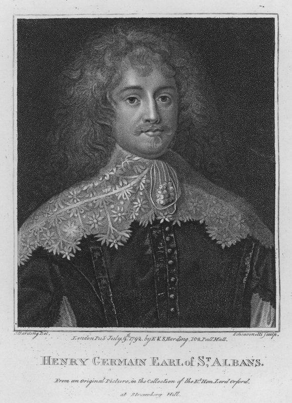 Henry Geermain, hrabia St Albans (grafika) autorstwa S. (after) Harding