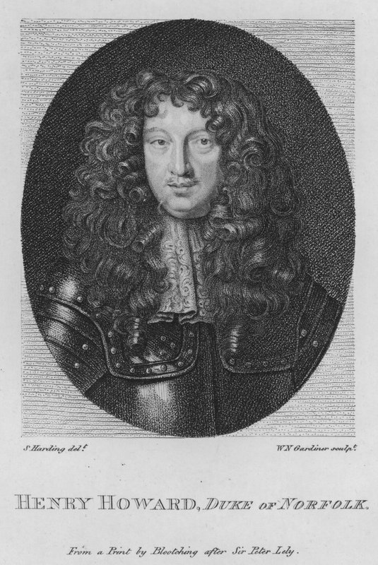 Henry Howard, książę Norfolk (grawerowanie) autorstwa S. (after) Harding