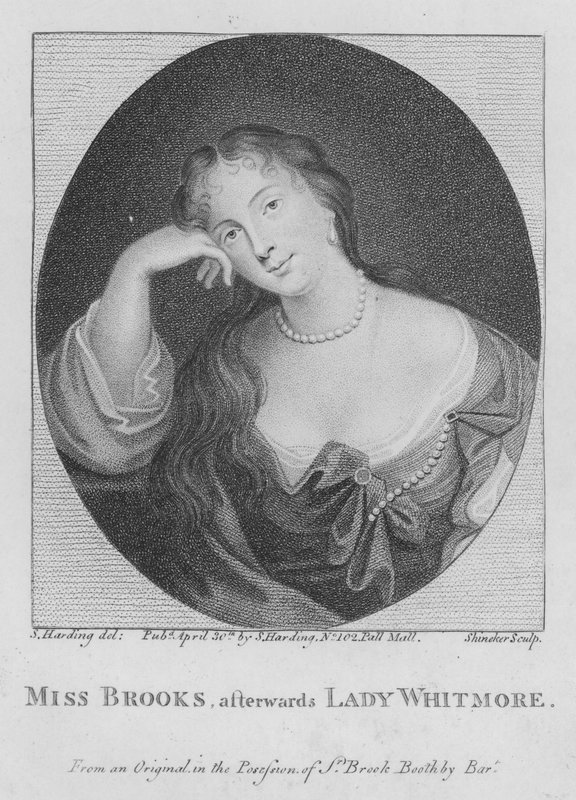 Panna Brooks, potem Lady Whitmore (rycina) autorstwa S. (after) Harding